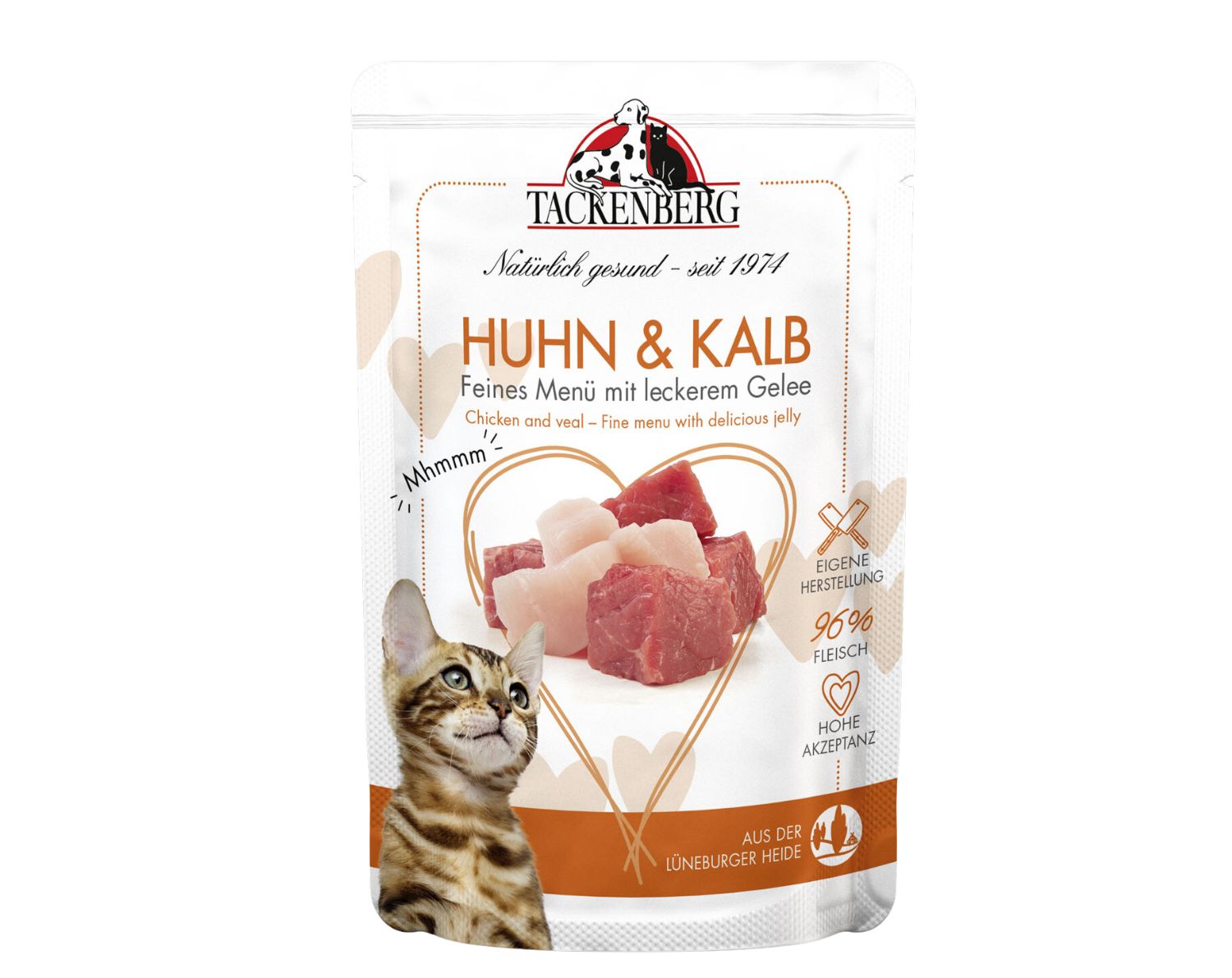 Nassfutter-Pouch Huhn & Kalb