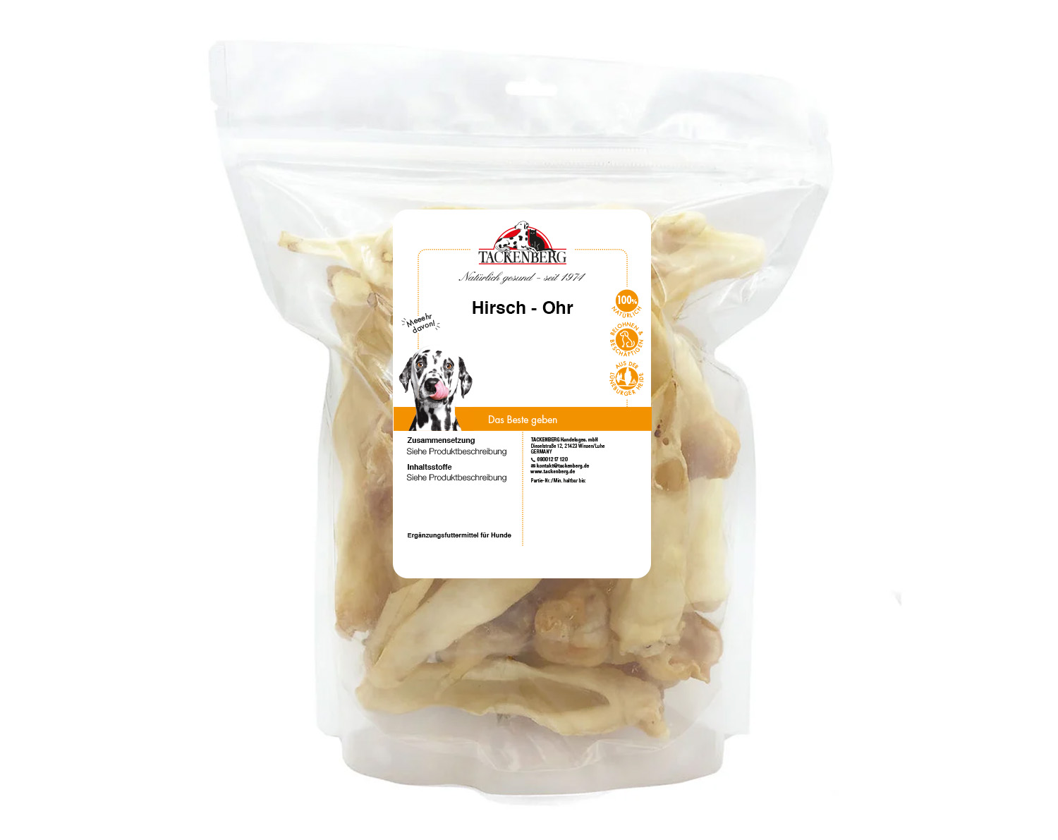 Hirschohren, getrocknet