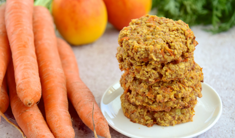Getreidefreie Huhn-Karotten-Kekse