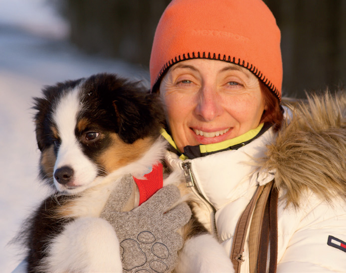 Miniature Austraian Shepherd-Z&uuml;chterin Manuela Haydn